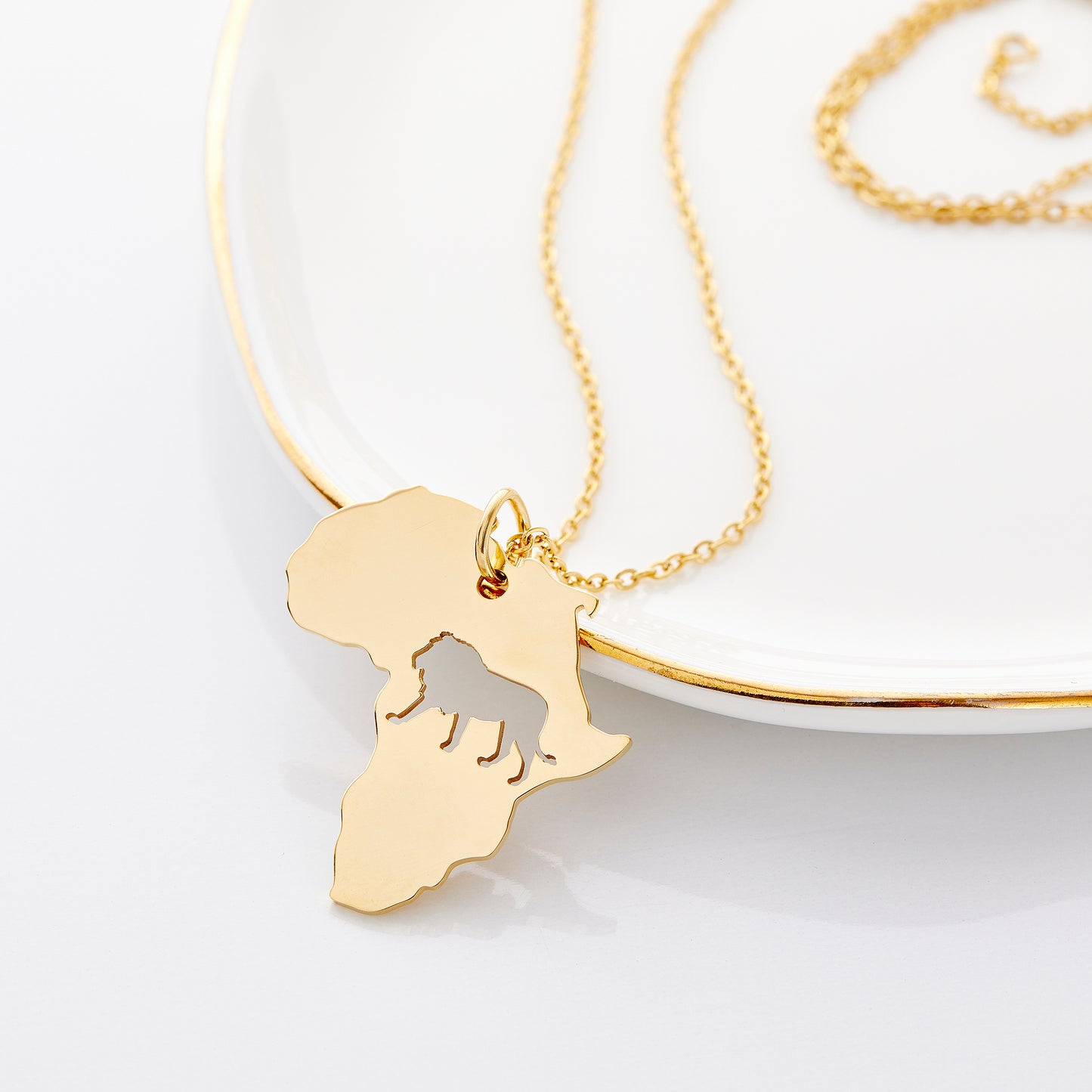 Carved Into My Soul Lion Necklace