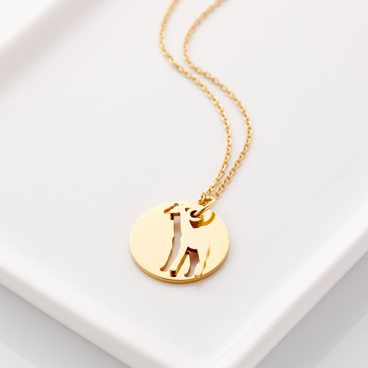 Puzzle of Life Giraffe Necklace