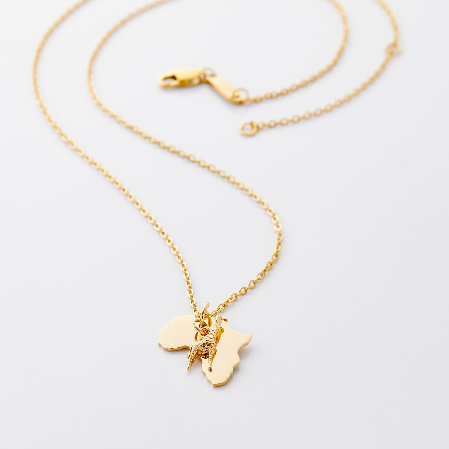 On Top of the World Giraffe Necklace