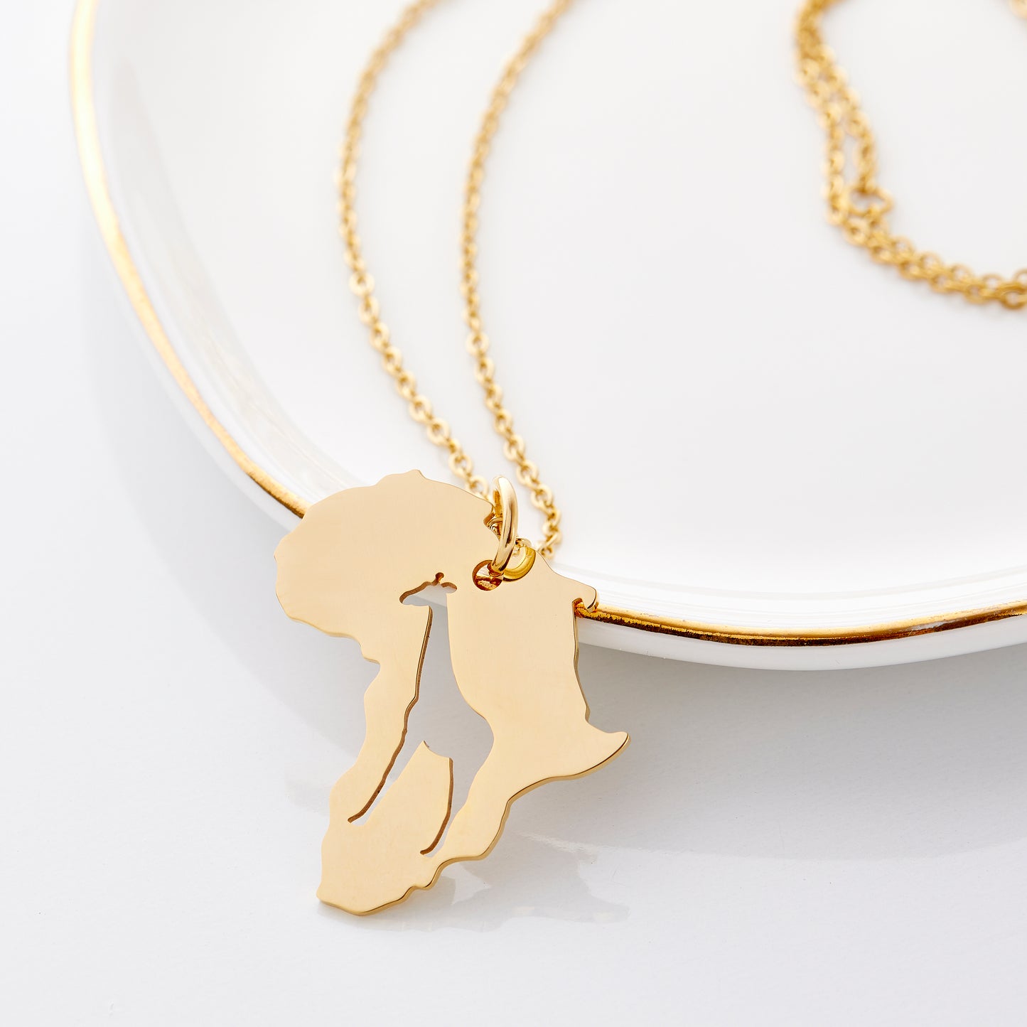 Carved Into My Soul Giraffe Necklace