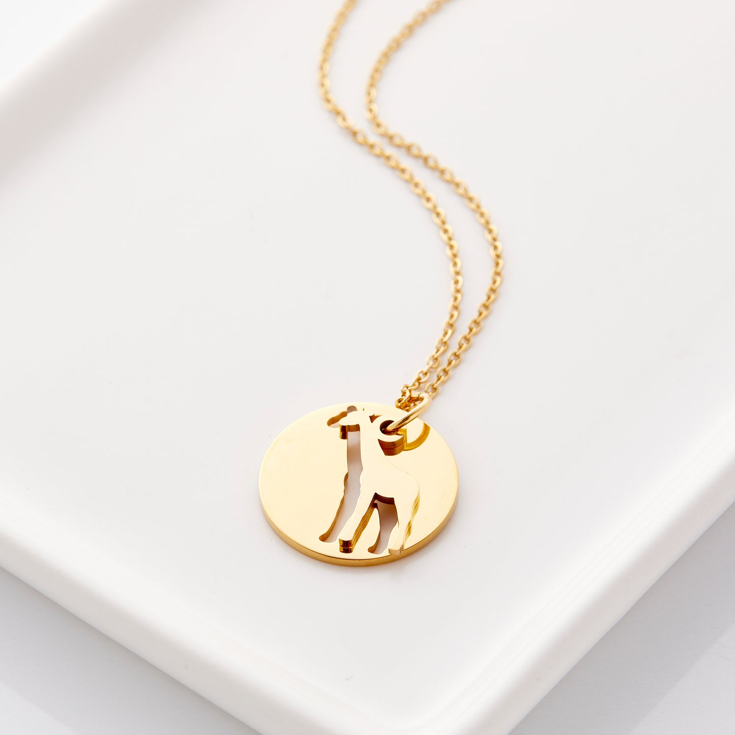 Puzzle of Life Giraffe Necklace