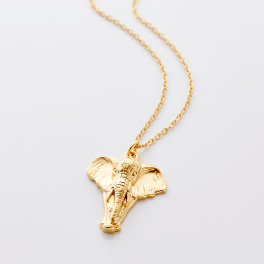 Solidarity is Power Elephant Necklace